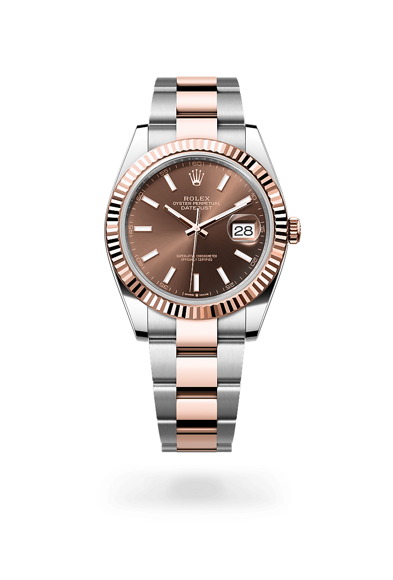 Rolex Datejust 41 M126331-0001 Herrenuhr - Oyster, 41 mm, Edelstahl Oystersteel und Everose-Gold
