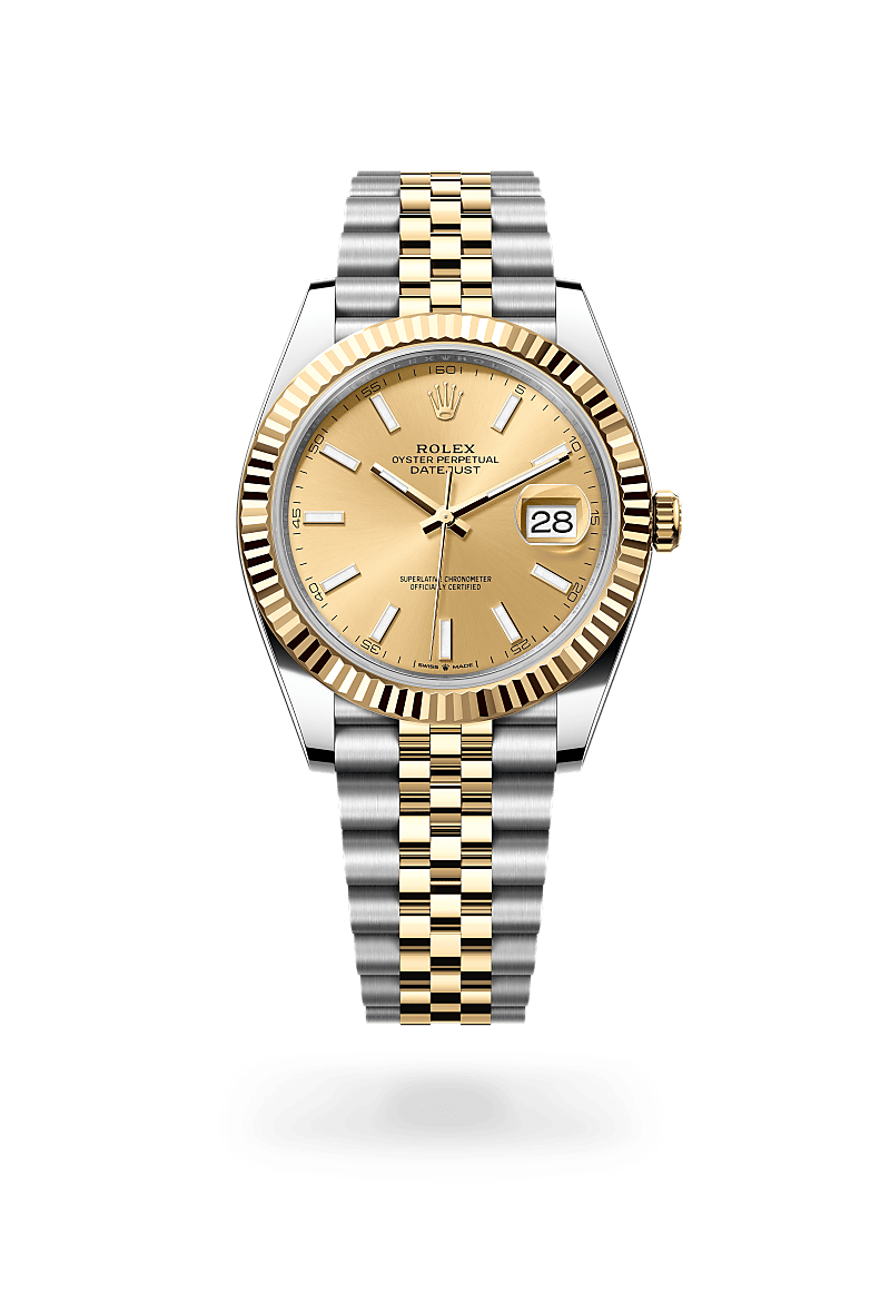 Rolex Datejust 41 Herrenuhr (M126333-0010) Oyster, 41 mm, Edelstahl Oystersteel und Gelbgold