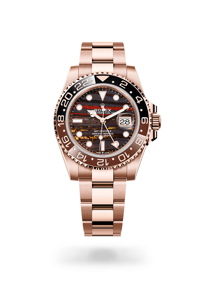 Rolex GMT-Master II Herrenuhr (M126715CHNR-0002) Oyster, 40 mm, Everose-Gold