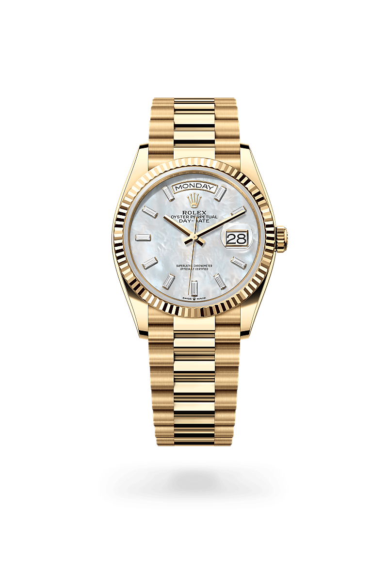 Rolex Day-Date 36 M128238-0123 Herrenuhr - Oyster, 36 mm, Gelbgold