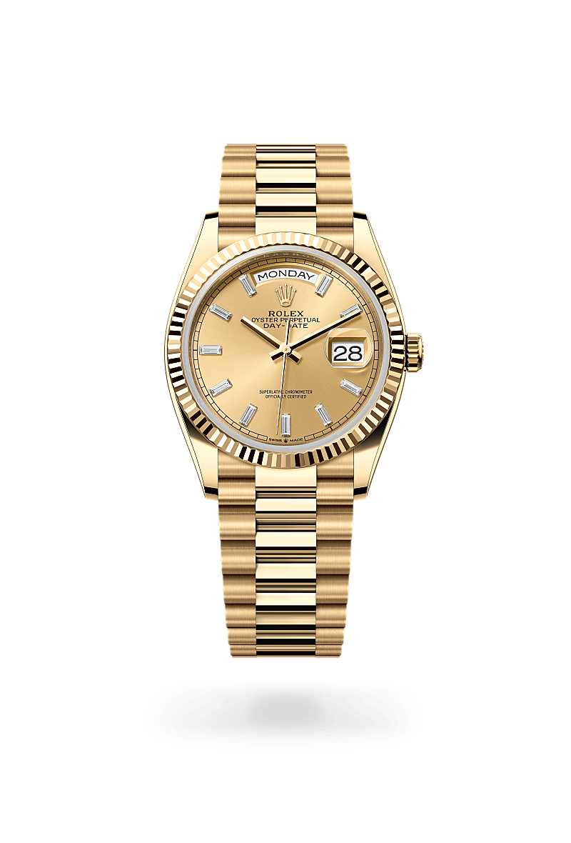 Rolex Day-Date 36 Herrenuhr (M128238-0132) Oyster, 36 mm, Gelbgold