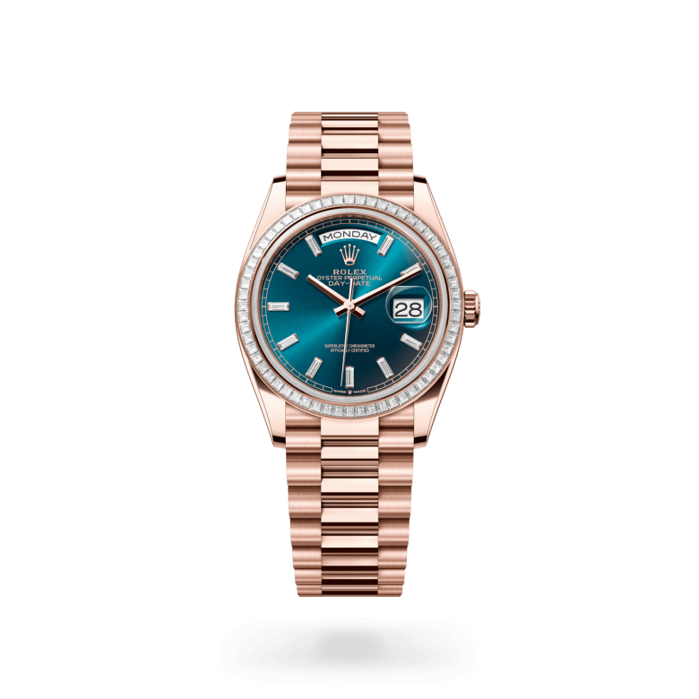 Rolex Day-Date 36 128395TBR Herrenuhr Bild 1