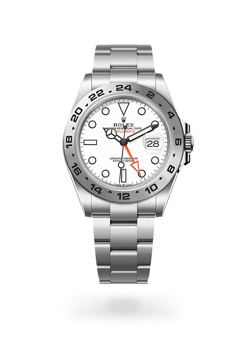 Rolex Explorer II M226570-0001 Herrenuhr - Oyster, 42 mm, Edelstahl Oystersteel 