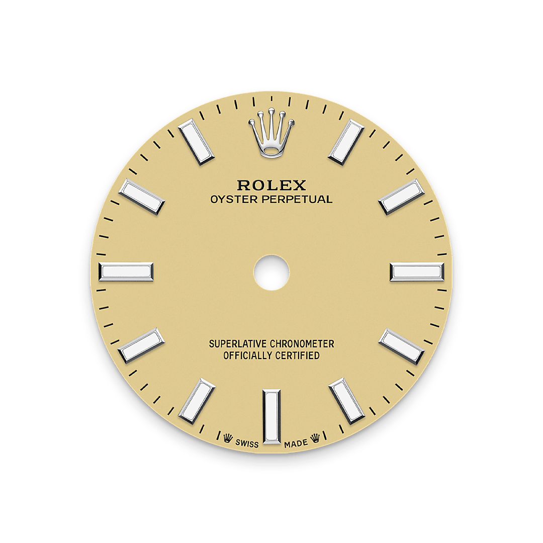 Zifferblatt in Beige