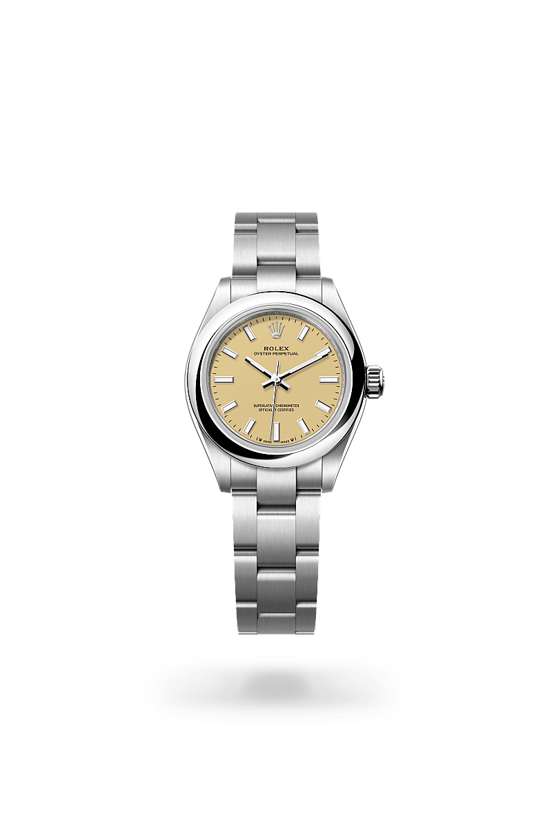 Rolex Oyster Perpetual 28 Herrenuhr (M276200-0007) Oyster, 28 mm, Edelstahl Oystersteel