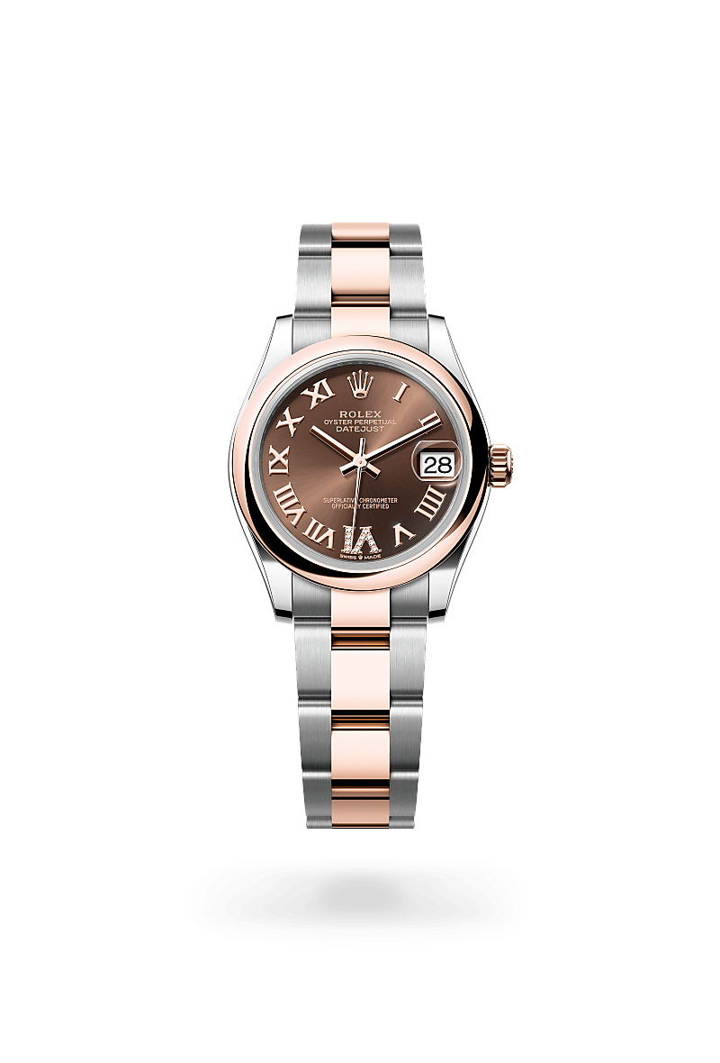 Rolex Datejust 31 Herrenuhr (M278241-0003) Oyster, 31 mm, Edelstahl Oystersteel und Everose-Gold