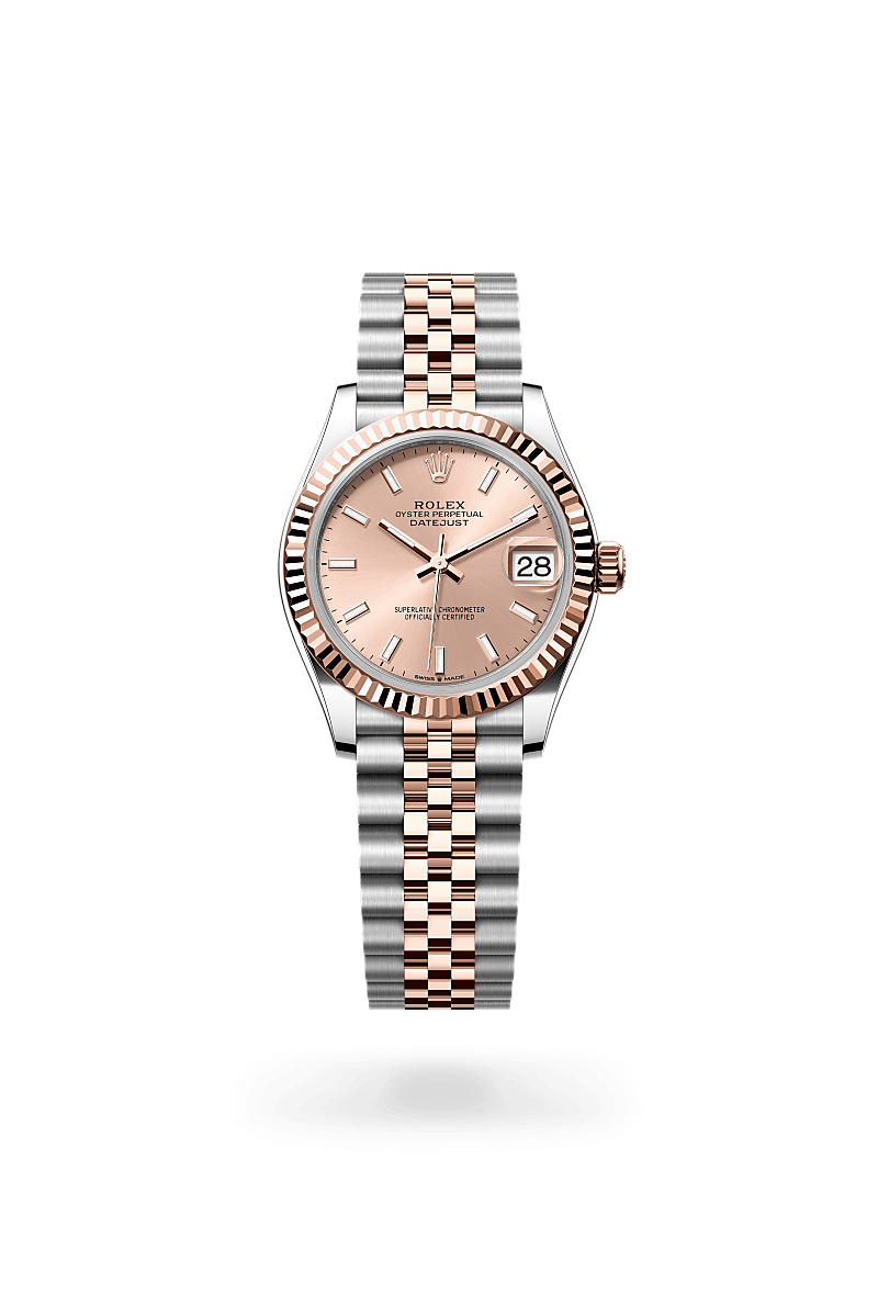 Rolex Datejust 31 M278271-0010 Herrenuhr - Oyster, 31 mm, Edelstahl Oystersteel und Everose-Gold