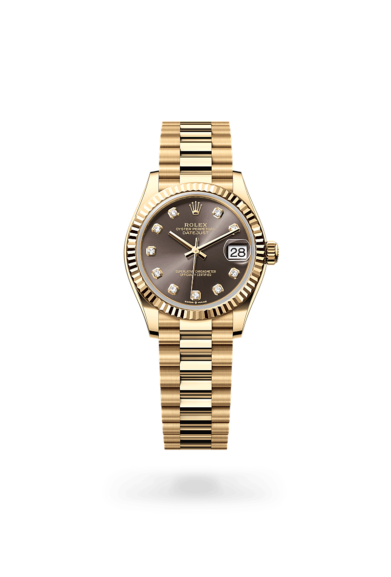 Rolex Datejust 31 M278278-0036 Herrenuhr - Oyster, 31 mm, Gelbgold