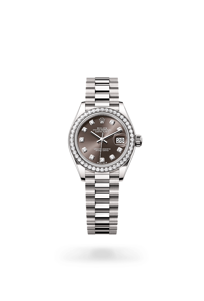 Rolex Lady-Datejust Herrenuhr (M279139RBR-0011) Oyster, 28 mm, Weißgold mit Diamanten