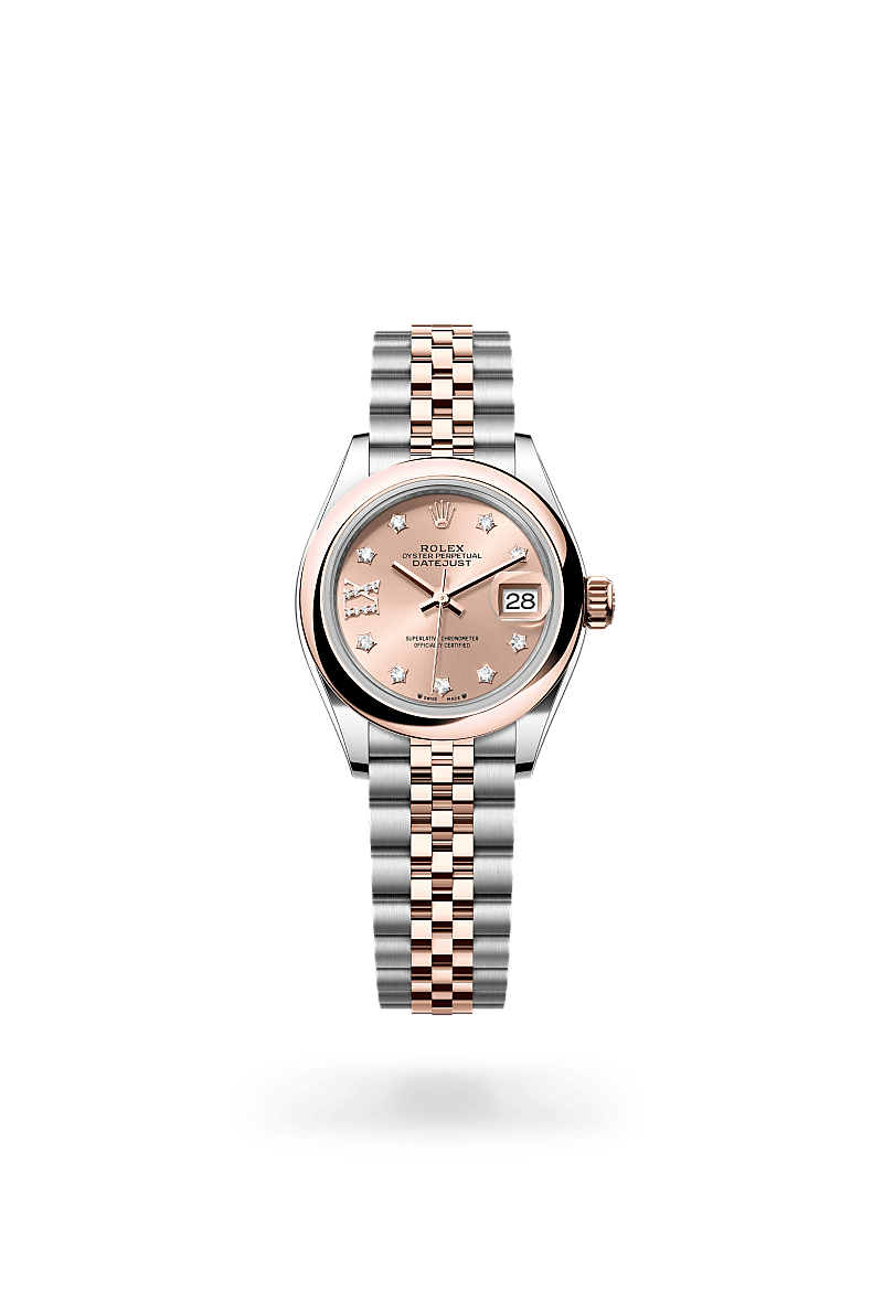 Rolex Lady-Datejust Herrenuhr (M279161-0027) Oyster, 28 mm, Edelstahl Oystersteel und Everose-Gold
