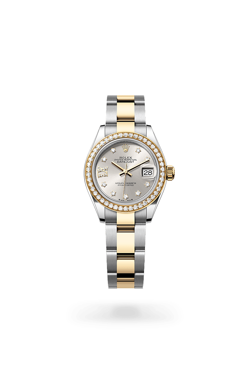 Rolex Lady-Datejust Herrenuhr (M279383RBR-0004) Oyster, 28 mm, Edelstahl Oystersteel und Gelbgold mit Diamanten