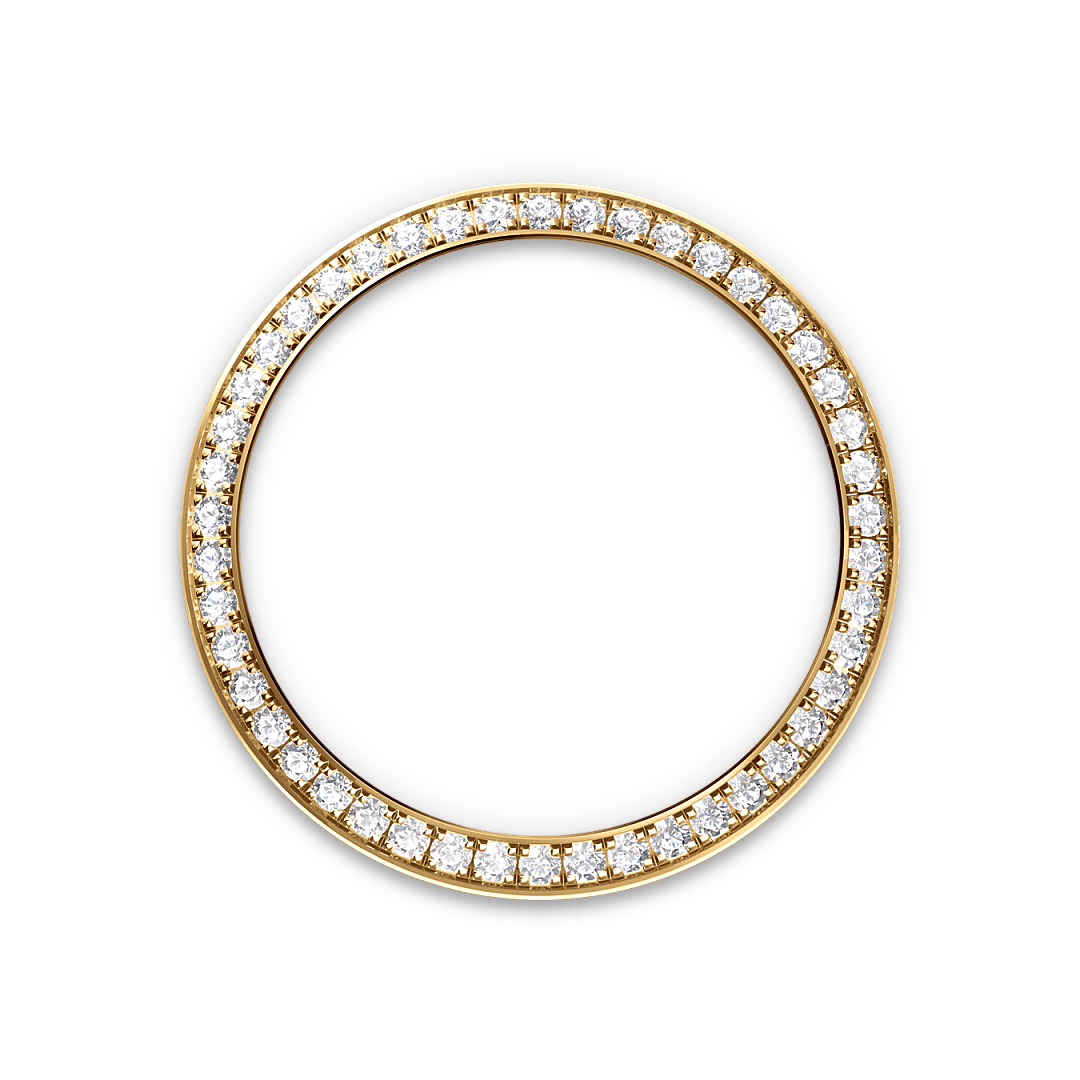 Diamantbesetzte Lünette