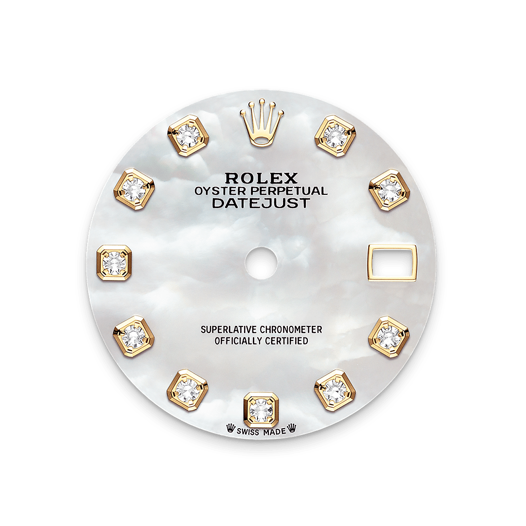 Perlmutt-Zifferblatt