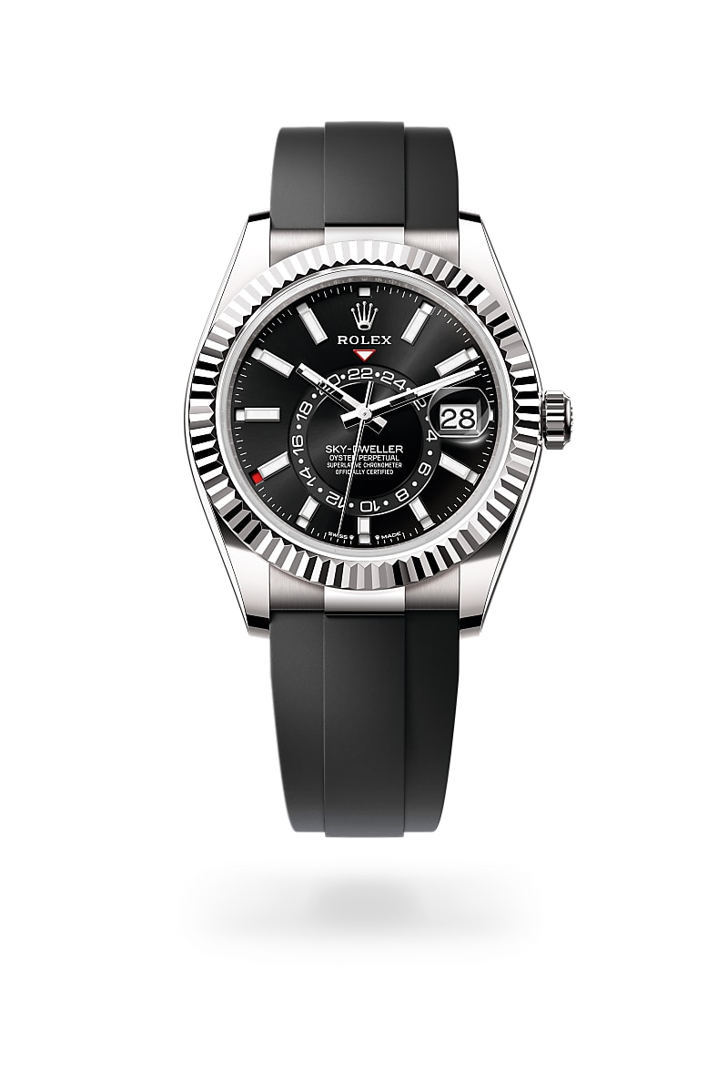 Rolex Sky-Dweller M336239-0002 Herrenuhr - Oyster, 42 mm, Weißgold