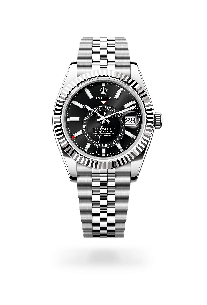 Rolex Sky-Dweller M336934-0008 Herrenuhr - Oyster, 42 mm, Edelstahl Oystersteel und Weißgold 