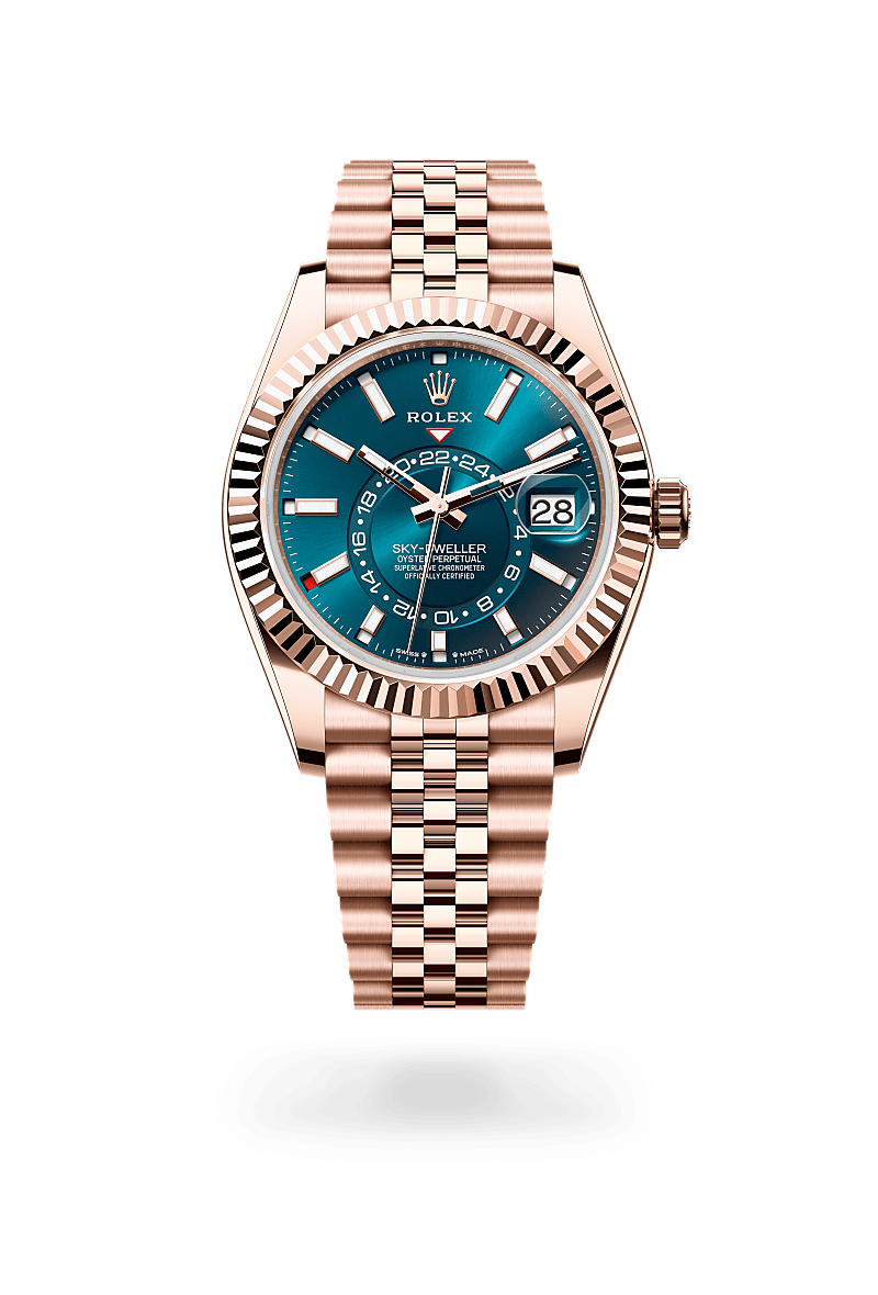 Rolex Sky-Dweller M336935-0005 Herrenuhr - Oyster, 42 mm, Everose-Gold 