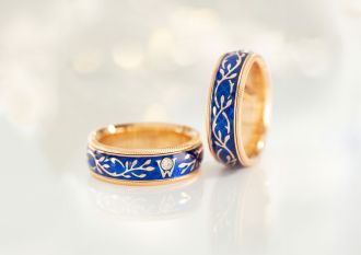 680x480 Ring Vergissmeinnicht Mood Gelbgold